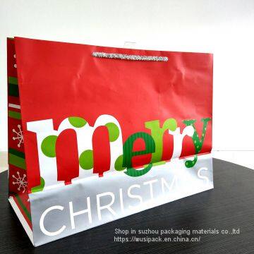 Christmas Gift Bags Holiday Shopping Bag photo-3