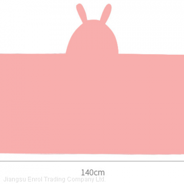 Multi-function Hooded Baby Bath Towel Cartoon Pattern
