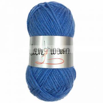 Soft 100% acrylic dk 8 ply light weight yarn solid color hand knitting wool yarn ball