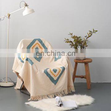 RAWHOUSE Woven Tapestry Retro Home Deco Style With Tassels Moroccan Aztec Blanket photo-2