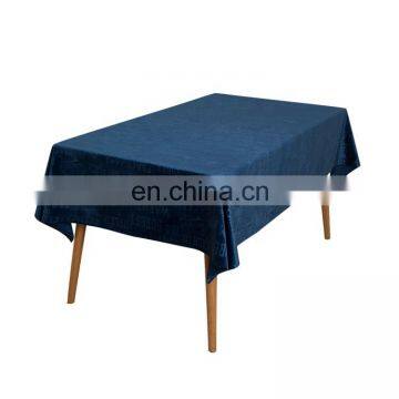 Modern Nordic Luxury Rectangular Gold Velvet Coffee Table Cloth American Style Embossing Tablecloth photo-7