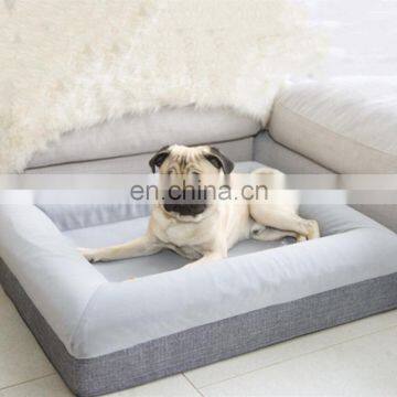 High-quality Memory Foam Dog Bed - Removable  Cover Pet Bed With Waterproof inner cover Polar Bear  ALI-GD-PB