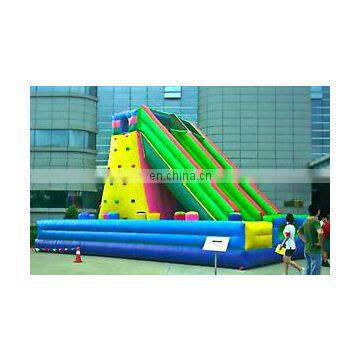 Inflatable Climbing Wall With Slide for Sale photo-5