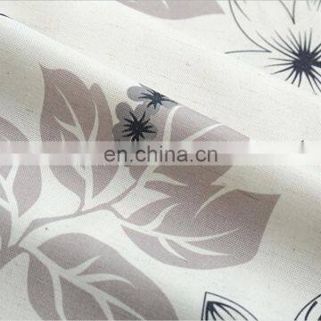 Wholesale High Quality American Rural Style Cotton and Linen Plant Printed Semi-shading Blackout Curtain photo-4