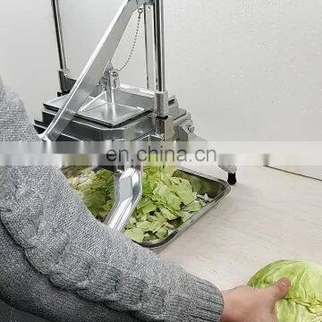 Commercial manual vegetable slicer and onion lettuce cutting machine with factory price