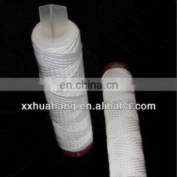 PP / cotton String wound type water filter element with fin / purifier Cartridge