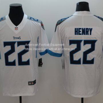 Tennessee Titans #22 Henry White Jersey photo-1
