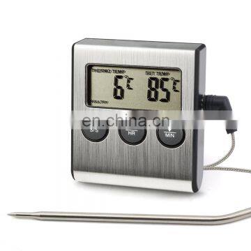 Wireless Smart Remote Digital Cooking Food Meat Thermometer for Grilling Oven Kitchen Smoker BBQ Grill Thermometer With Probe