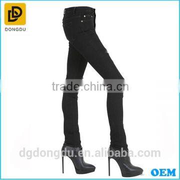 2016 New Arrival Style Skinny Jeans /Women Jeans Broken Hole Cotton Jeans photo-2