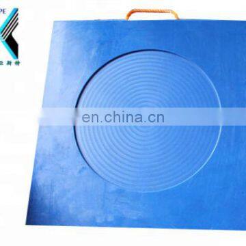 Uhmw Polythyelene Crane Outrigger Pad Motorhome Leveling Stacker Camper Jack Pads Utility Blocks for rv photo-2