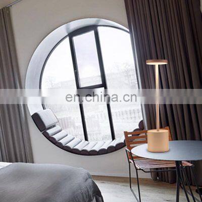 2020 Lampe De Chevet Lampara De Mesa Dinner Light With Rechargeable Battery photo-5