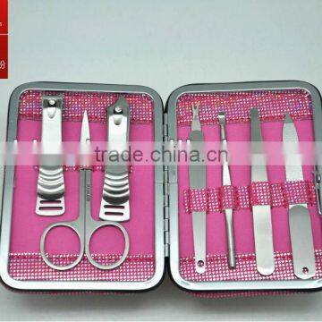 jinda rimei 4/5/6/7/8/9/10/12/pcs bowknot manicure set Nail Clipper Set