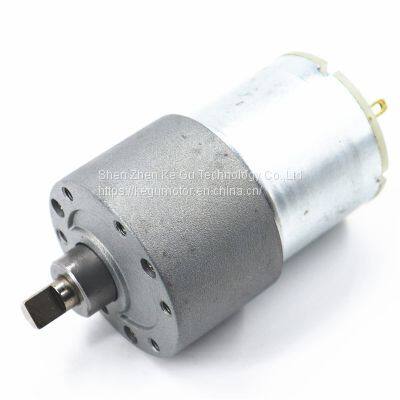 High torque DC planetary reduction 37mm gear motor 24v reducer motor