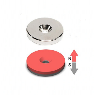 Custom-Made Permanent Round Countersunk NdFeB/Neodymium Magnet photo-5