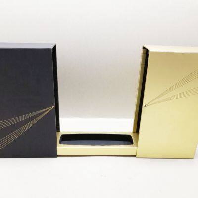 Customizable Cardboard Material Sliding Doors Double Bottled Wine Box Wine Packaging