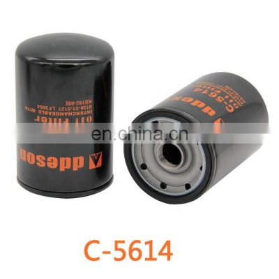 hot selling excavator parts Engine oil filter 6136-51-5121 LF3664 KS192-6 FOR SK30-8 SK140-8 favorable price