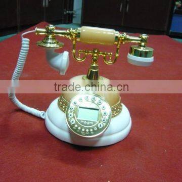 High-level jade designer antique corded phones