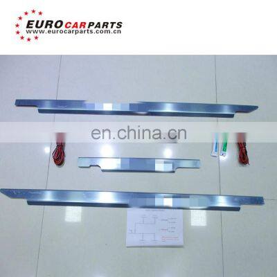 G CLASS W463 Door Sills With AM-g LED Lights for G63 G65 G500 G350 Auto Door Sills Welcome Pedal Sliver Trims for G63