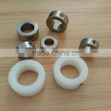 Stainless steel Nylon Aluminum Steel Locking collar set screw shaft collar bearing