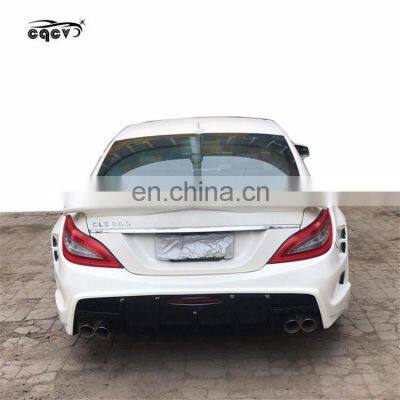 new arrival  wide bumper body kit for Mercedes benz CLS W218 lip