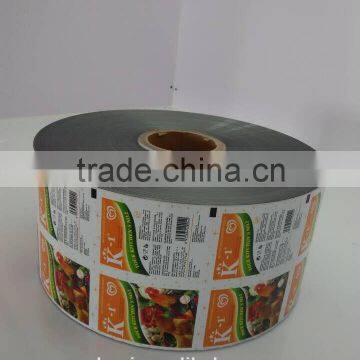 Printing Laminated Package Film In Rolls for Food