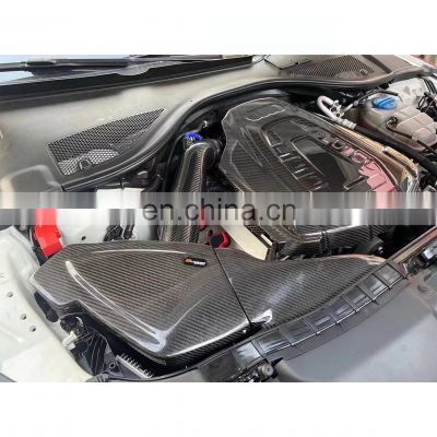 Good Price Auto Parts Custom Made Dry Carbon Fiber Air Intake Kit For AUDI A6 A7 C7