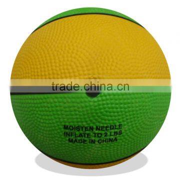 GY-L030 Colorful Rubber Basketballs, High Quality Rubber Bladder photo-4