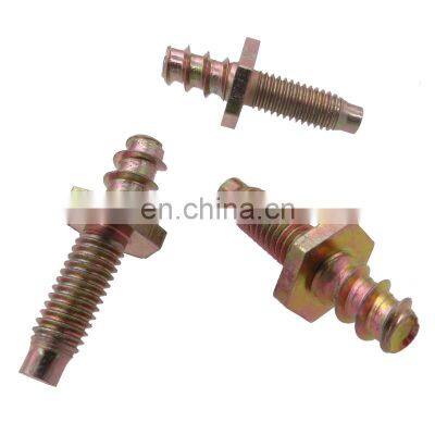 steel hardened pig nose security wood screws for car