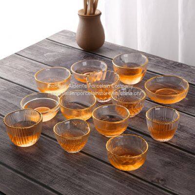 High Quality Glass Cup for Coffee and Tea Kungfu Tea Cup Wholesale Glass Cup for Resturant and Hotel