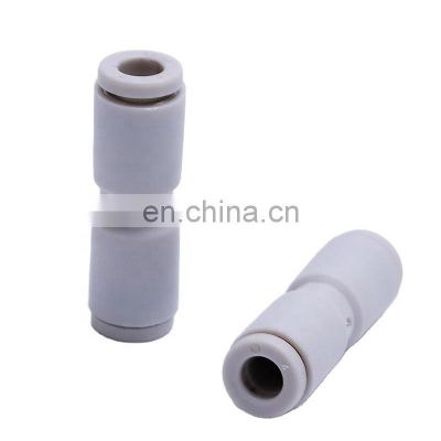 PG Direct One Touch Change Size Reducing Tube Connector Air Plastic Pneumatic White Fitting Air Tube Fittings