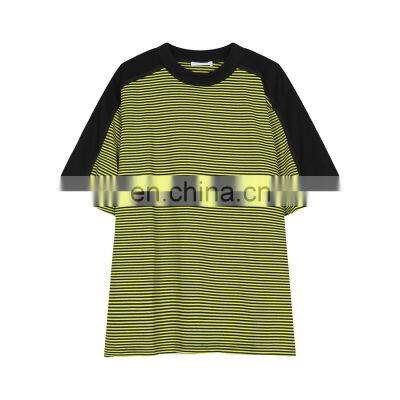 Wholesale Men Custom Solid Color Plus Size Loose T-shirt Unisex Half Sleeve Top for 2022 photo-5