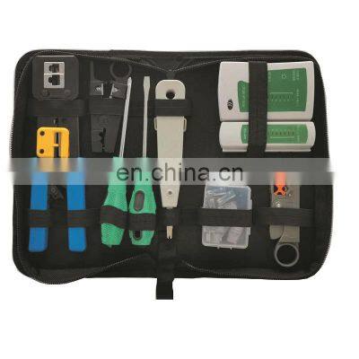 MT-8433 Professional EZ Network Crimper Strips RJ45 Rj12 RJ11 Crimp including network cable tester Rj45 Network EZ Tool Kit