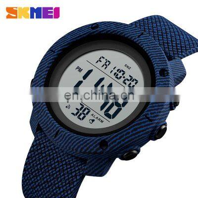 SKMEI 1434 my brand name logo custom printed watch 5 atm water resistant watch japan movement stylish digital watch