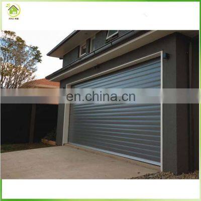 Used Commercial Garage Doors White Color Aluminium Roller Shutter Slat With Springs and Motor Price