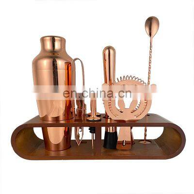 Best Reasonable Price Tools Logo Branded Bar Mixer Bartender Kit Cocktail Shaker Set photo-4