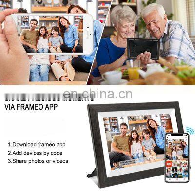 Waterproof Modern Cheap Picture 10.1 Inch Video Wifi HD Advertising Photo Digital Frame photo-5