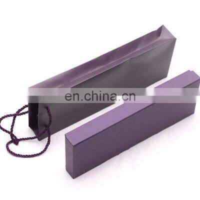 Necktie gift box set shopping box with paper bag neck ties storage packaging boxes for men