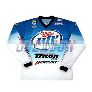 Custom Blank Dry Fit Shirts Wholesale High Quality Fishing Jersey photo-3