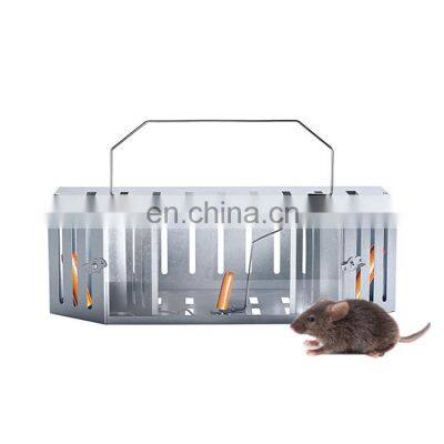 Newest Reusable Humane Mouse Trap Rat Mice Live Catch Release No Killing Pest Control Rodent Repellent Mouse Trap Cage 7-15days