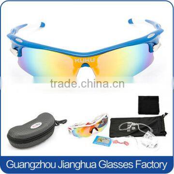 Superlight TR frame hot waterproof REVO lens half rim outdo cycling glasses