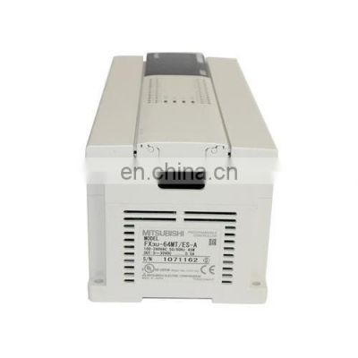 FX3U-64MT/ES-A  PLC Mitsubishi Original PLC Controller CNC Machinery Parts FX3U-64MT/ES-A