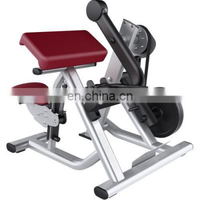 plate loaded strength machine professional gym fitness equipment ASJ-M605 Biceps Curl machine