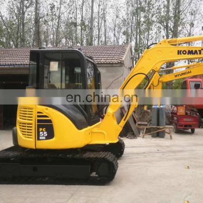 Japan made komatsu pc55 mini excavator machine , Komatsu pc55mr-2 , Komatsu pc30 pc35 pc55