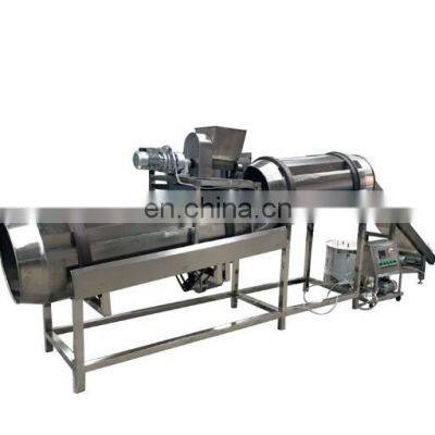 China Manufacturer Corn Extruder Machine Corn Puffs Flavoring Tumbler Making Machine