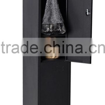 2 door KD vertical steel wardrobe gym locker