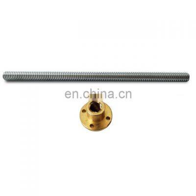 OEM Customized High Precision T10X4 Stainless Steel CNC Trapezoidal Lead Screw photo-5