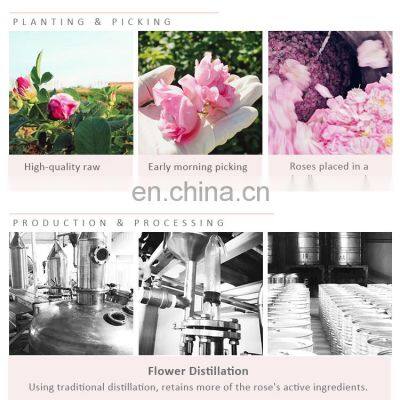 Brightening Whitening Damascus Pure Bulk Private Label Organic Hydrosols Spray Rose Water photo-5