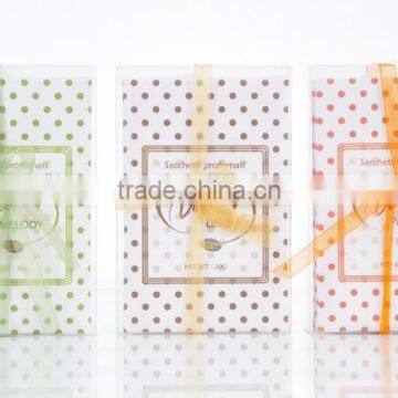 4pcs scented sachet with strong fragrance