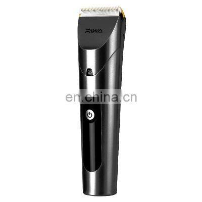 RIWA Washable Hair Trimmer LED Display Rechargeable Electric Hair Cutter Hair-Cut Machine RE-6305 photo-2