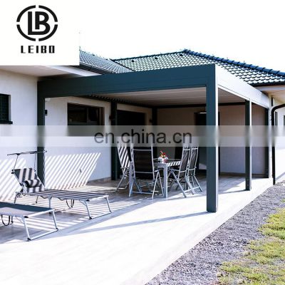 Waterproof Pergola Opening Roof Louver High Quality Aluminum Louver Roof